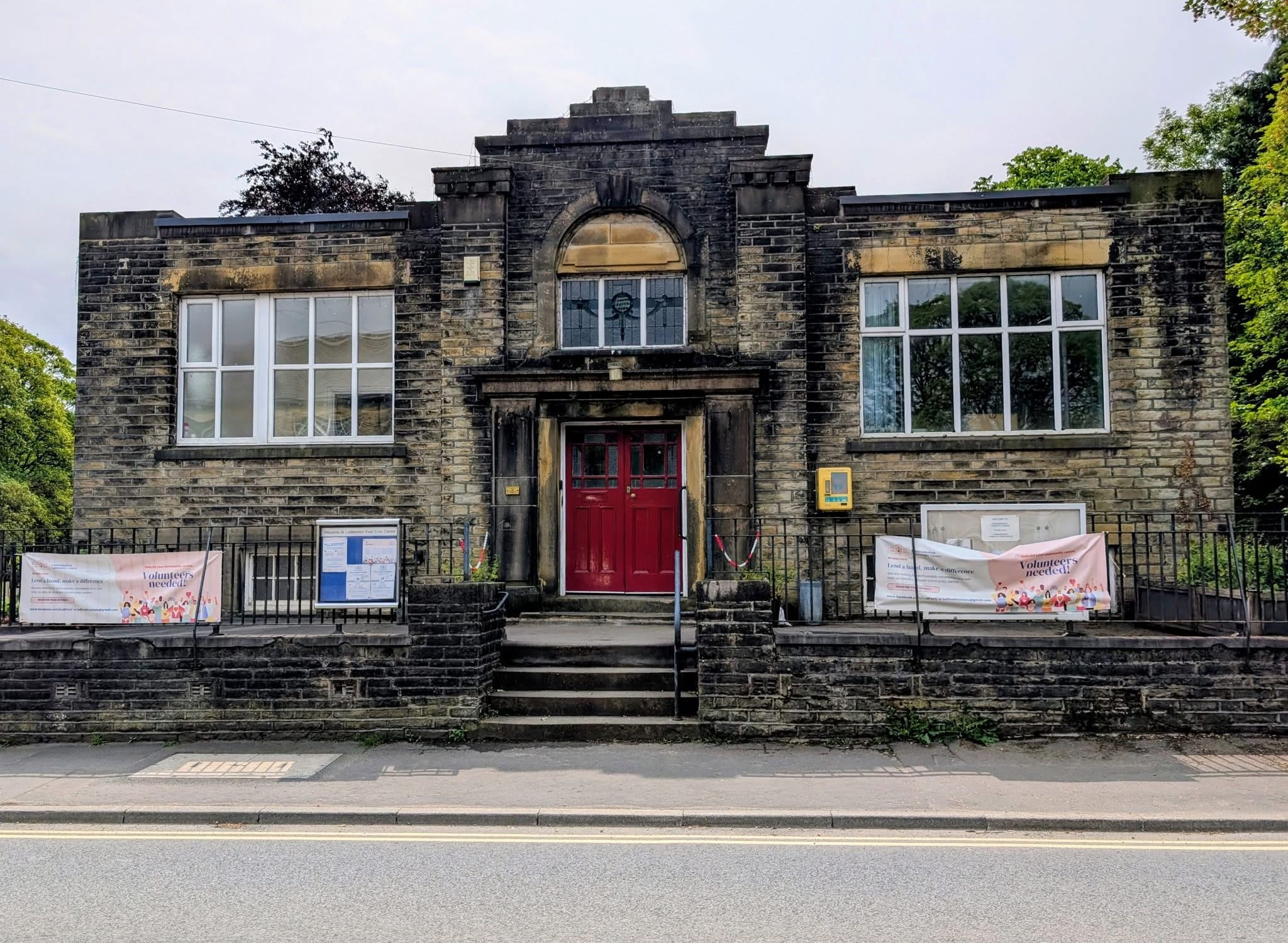 Front of Luddendenfoot Community Centre